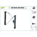 Valeo Fensterheber 851644 Valeo Fensterheber 851644