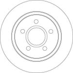 TRW Bremsscheibe DF4425 TRW Bremsscheibe DF4425