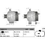 DENSO Generator DAN1111