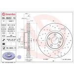 BREMBO Bremsscheibe 09.9922.1X BREMBO Bremsscheibe 09.9922.1X