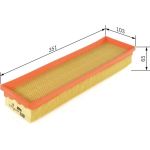 Bosch Luftfilter F 026 400 174 Bosch Luftfilter F 026 400 174
