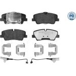 MEYLE Scheibenbremsbelagsatz 025 223 7017/PD
