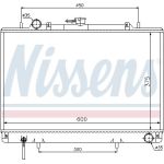Nissens Wasserkühler PKW 62809 Nissens Wasserkühler PKW 62809