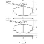 0 986 461 117 Bosch Bremsbelagsatz 0 986 461 117 0 986 461 117 Bosch Bremsbelagsatz 0 986 461 117