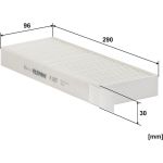 K 1227-2x Filtron Innenraumfilter K 1227-2x