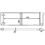 MAHLE Kühler, Motorkühlung CR 407 000S MAHLE Kühler, Motorkühlung CR 407 000S