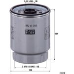 WK 11 048 z MANN-FILTER Kraftstofffilter LKW WK 11 048 z WK 11 048 z MANN-FILTER Kraftstofffilter LKW WK 11 048 z