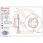 11 481 036 Bremsscheibe VA 09.6924.11 11 481 036 Bremsscheibe VA 09.6924.11