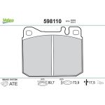 Valeo Bremsbelagsatz 598110
