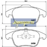 Japanparts Bremsbeläge PA-0611AF Japanparts Bremsbeläge PA-0611AF