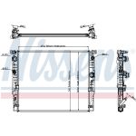 Wasserkühler PKW 606236 Wasserkühler PKW 606236