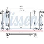 Nissens Wasserkühler PKW 666213 Nissens Wasserkühler PKW 666213