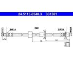 ATE Bremsschlauch 24.5113-0540.3 ATE Bremsschlauch 24.5113-0540.3