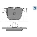 Bremsbelagsatz Bmw T. F01/F02 730-730 08 025 237 3116/PD Bremsbelagsatz Bmw T. F01/F02 730-730 08 025 237 3116/PD
