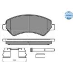 Bremsbelagsatz Fiat P. Ducato 06- Adowno— 1600Kg 025 244 6619/W1 Bremsbelagsatz Fiat P. Ducato 06- Adowno— 1600Kg 025 244 6619/W1