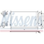Nissens Klimakondensator PKW 940811