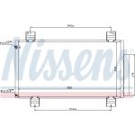 Nissens Klimakondensator PKW 940113