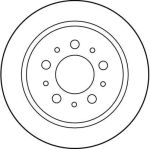 TRW Bremsscheibe DF1695 TRW Bremsscheibe DF1695