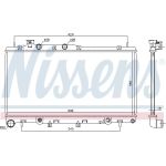 Nissens Wasserkühler PKW 67739 Nissens Wasserkühler PKW 67739
