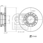 FEBI BILSTEIN Bremsscheibe 171451 FEBI BILSTEIN Bremsscheibe 171451