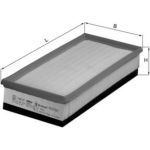 LX 1610 MAHLE Luftfilter LX 1610, Filtereinsatz, 325 x 156 x 70 mm – u. a. für Peugeot 807 (EB_), Citroën C8 (EA_, C8 Van – OE Nummer 1444PZ - l LX 1610 MAHLE Luftfilter LX 1610, Filtereinsatz, 325 x 156 x 70 mm – u. a. für Peugeot 807 (EB_), Citroën C8 (EA_, C8 Van – OE Nummer 1444PZ - l