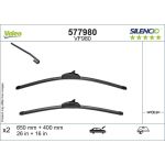 VALEO Silencio Flat Blade Set 577980 VALEO Silencio Flat Blade Set 577980