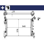 Kühler, Motorkühlung CR 1121 000S Kühler, Motorkühlung CR 1121 000S