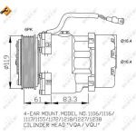 NRF Kompressor 32040 NRF Kompressor 32040