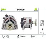 Valeo Lichtmaschine 849139 Valeo Lichtmaschine 849139