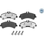MEYLE Bremsklötze Hinterachse Platinum 025 292 1720/PD MEYLE Bremsklötze Hinterachse Platinum 025 292 1720/PD