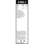 A001J BOSCH JET Blade unbeheizt 3 397 110 00A A001J BOSCH JET Blade unbeheizt 3 397 110 00A