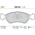 Valeo Bremsbelagsatz 598184