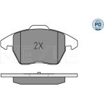 Bremsbelagsatz Vw P. Golf5 03- /Octavia/Touran 025 235 8720/PD Bremsbelagsatz Vw P. Golf5 03- /Octavia/Touran 025 235 8720/PD
