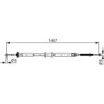 Handbremsseil 1987477972 Handbremsseil 1987477972