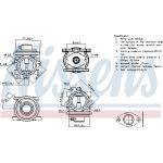 Nissens AGR-Ventil 98294 Nissens AGR-Ventil 98294