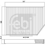 FILTER, INNENRAUMLUFT FE174437 FILTER, INNENRAUMLUFT FE174437