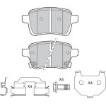 Valeo Bremsbelagsatz 601478