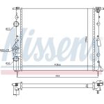 Nissens Wasserkühler PKW 639371 Nissens Wasserkühler PKW 639371