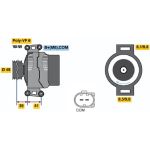 Bosch Generator 0121715112 Bosch Generator 0121715112