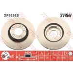 Bremsscheibe Vw P. Touareg 3.0-4.2 V8 10- Pr beschichtet DF6696S Bremsscheibe Vw P. Touareg 3.0-4.2 V8 10- Pr beschichtet DF6696S