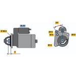 Bosch Starter 0 986 016 570 Bosch Starter 0 986 016 570
