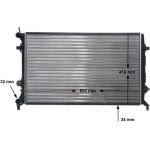 MAHLE Kühler, Motorkühlung CR 816 000S MAHLE Kühler, Motorkühlung CR 816 000S