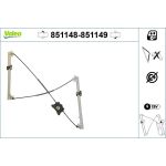 VALEO 851148 Fensterheber VALEO 851148 Fensterheber