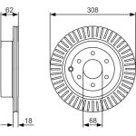Bosch Bremsscheibe 0 986 479 533 Bosch Bremsscheibe 0 986 479 533