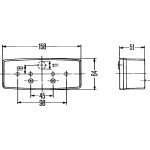 2SD 003 184-031 LKW Leuchte 2SD 003 184-031 LKW Leuchte