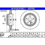 Bremsscheibe Db T. W220 3,7-5,0 98-05 24.0122-0192.1 Bremsscheibe Db T. W220 3,7-5,0 98-05 24.0122-0192.1