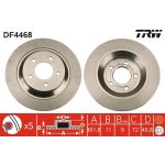 Bremsscheibe Mazda T. 5 DF4468 Bremsscheibe Mazda T. 5 DF4468