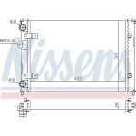 Nissens Wasserkühler PKW 639981 Nissens Wasserkühler PKW 639981