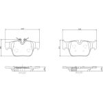 BREMBO Bremsklötze HA P 06 117 BREMBO Bremsklötze HA P 06 117