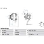 Lichtmaschine 0 986 082 790 Lichtmaschine 0 986 082 790